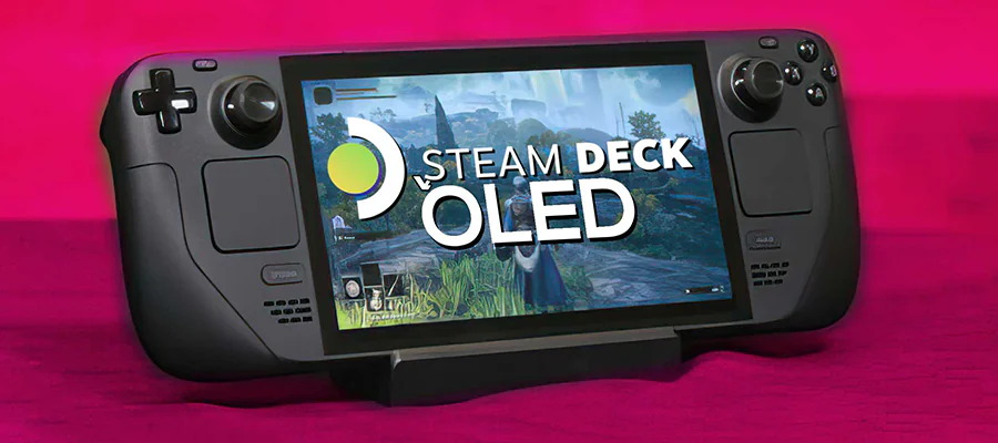 Steam Deck Revamped with OLED Display and Bigger Battery